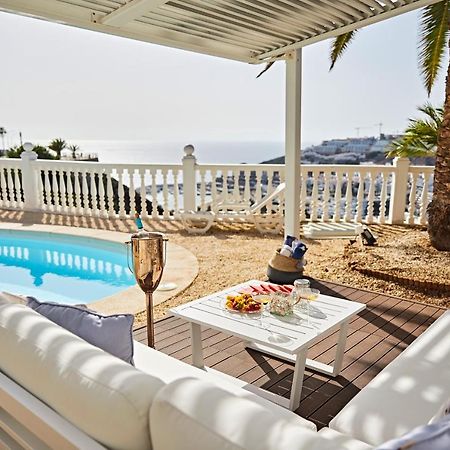 Stunning Villa With Breathtaking Ocean View Mogan Luaran gambar