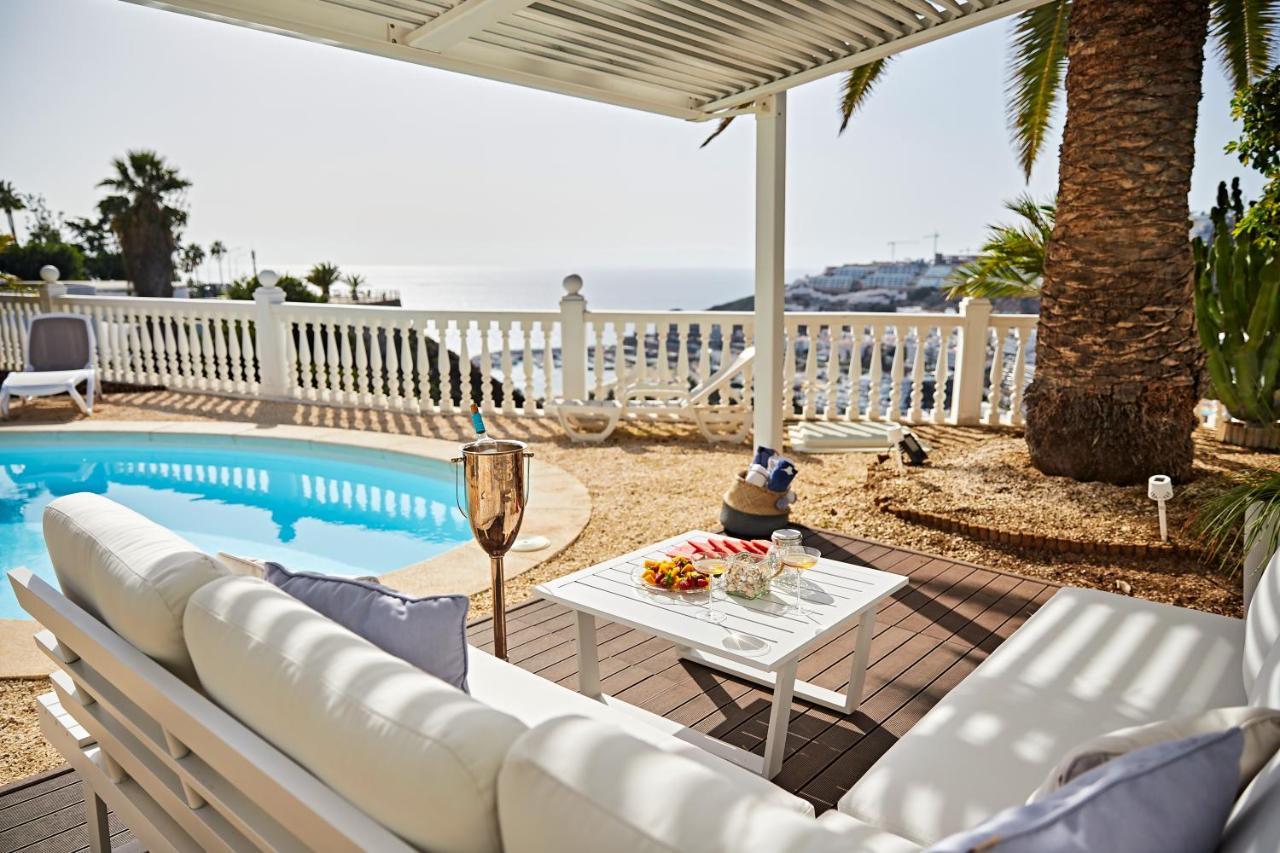 Stunning Villa With Breathtaking Ocean View Mogan Luaran gambar