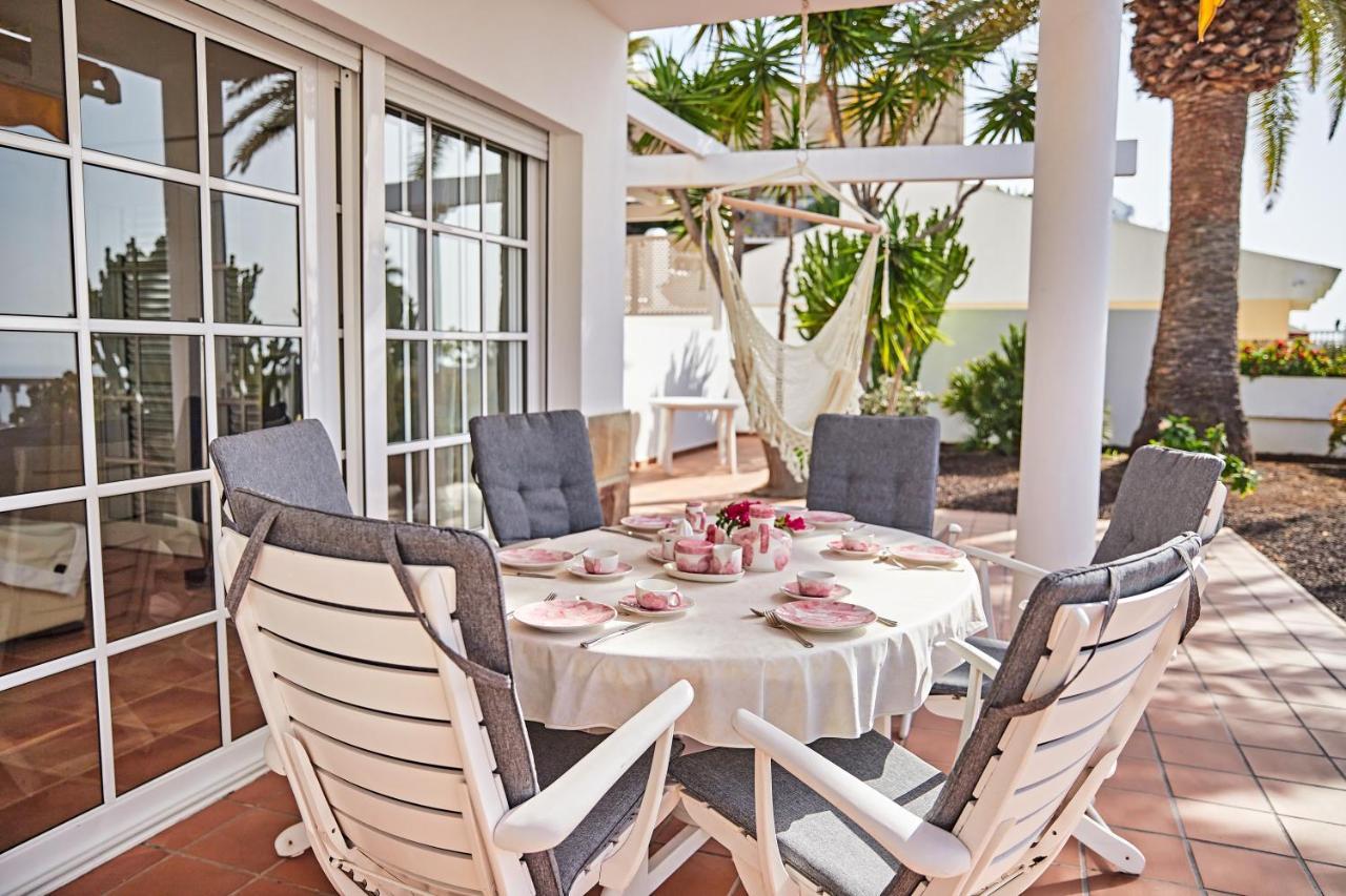 Stunning Villa With Breathtaking Ocean View Mogan Luaran gambar